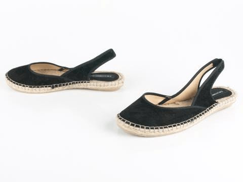 suede flat espadrilles