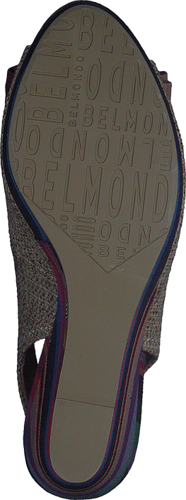Sko Online Kjøp Beige Heels Textil Belmondo xnqnBpU7cY