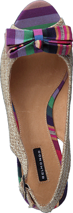 Sko Online Kjøp Beige Heels Textil Belmondo xnqnBpU7cY