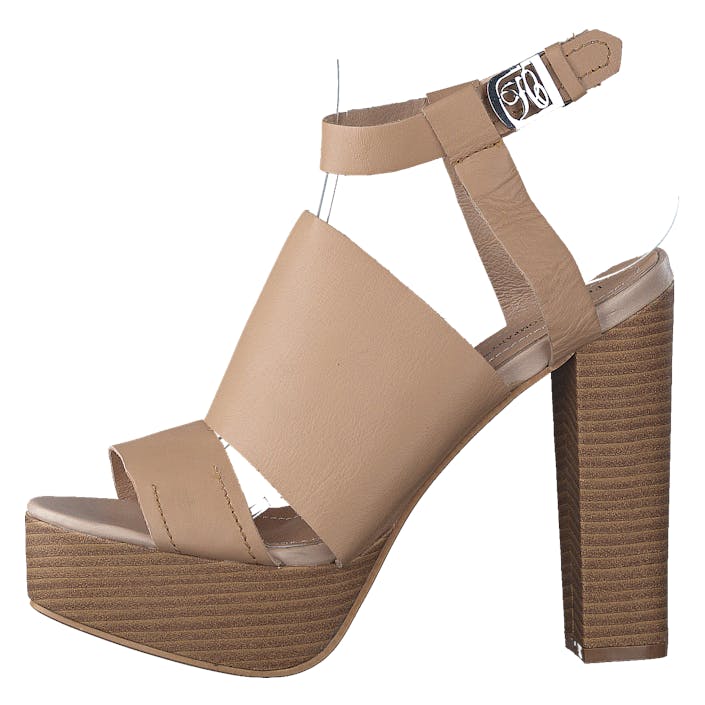 Apple, Female, Shoes, Heels, heels, Beige/Brown, EU 40