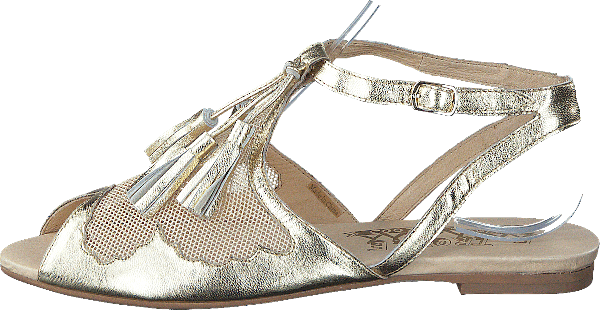 Butterfly tassel sandal