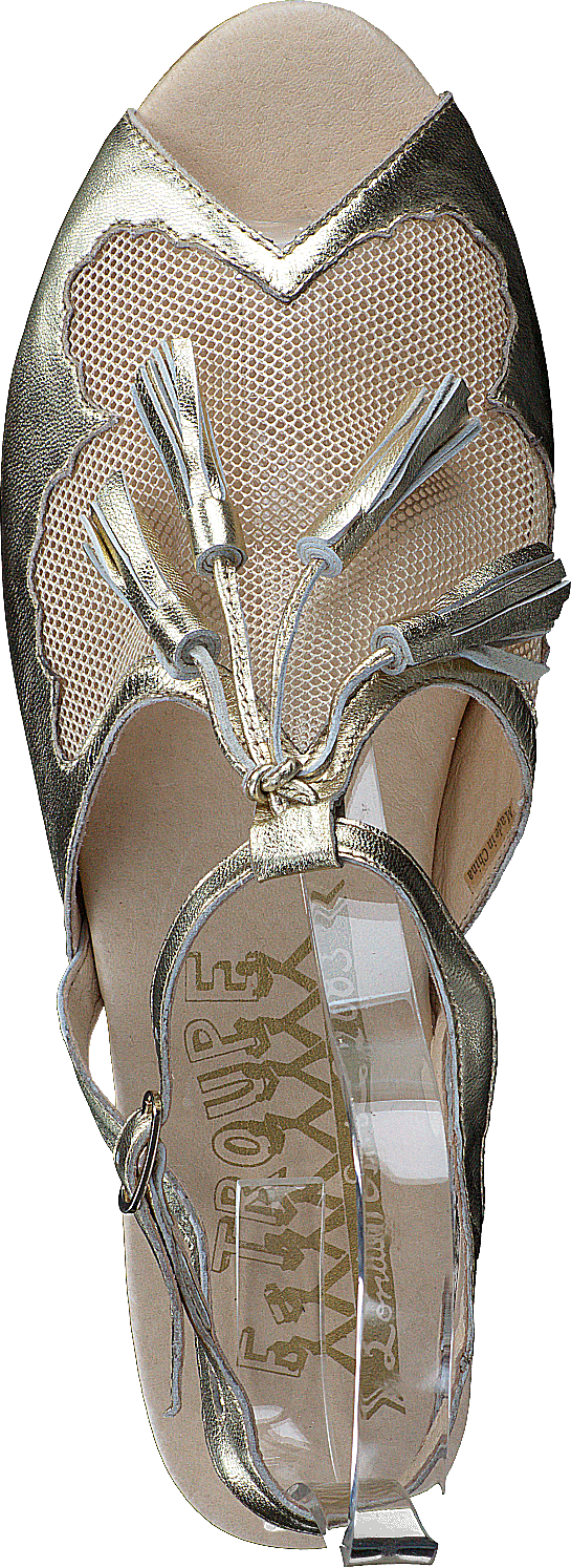 Butterfly tassel sandal
