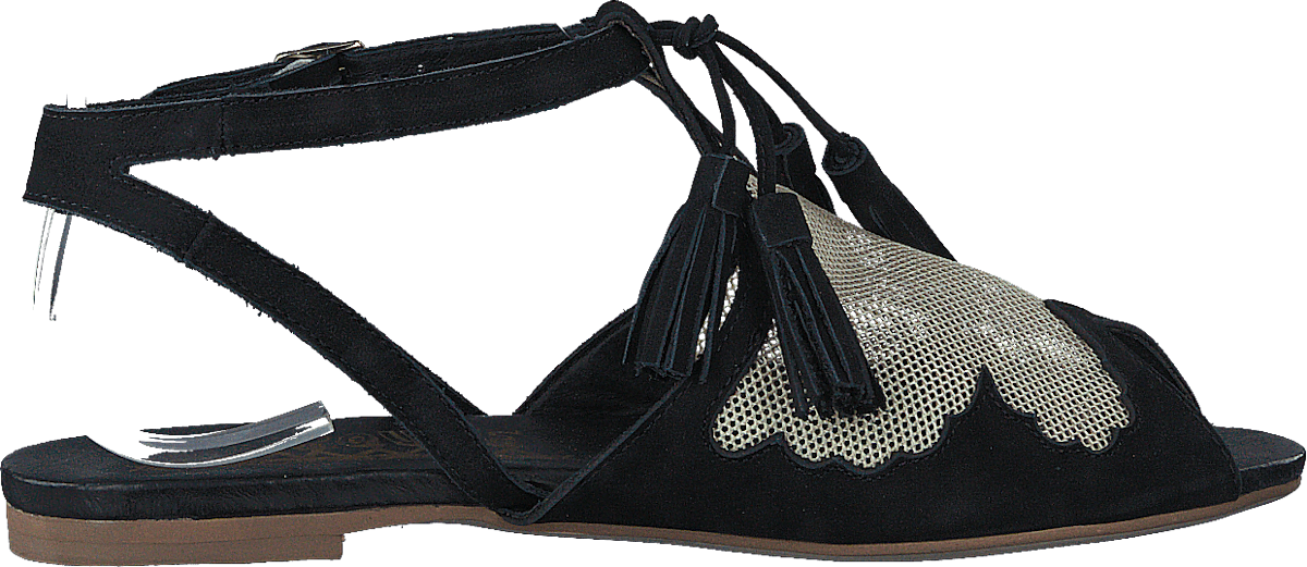 Butterfly tassel sandal