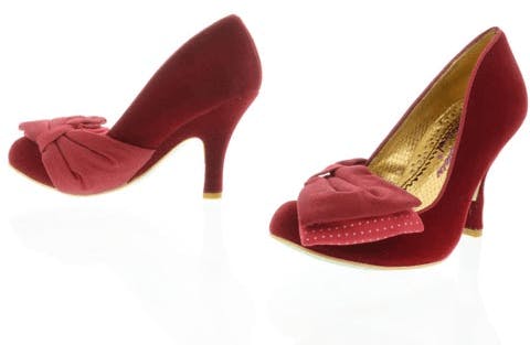 irregular choice red shoes uk