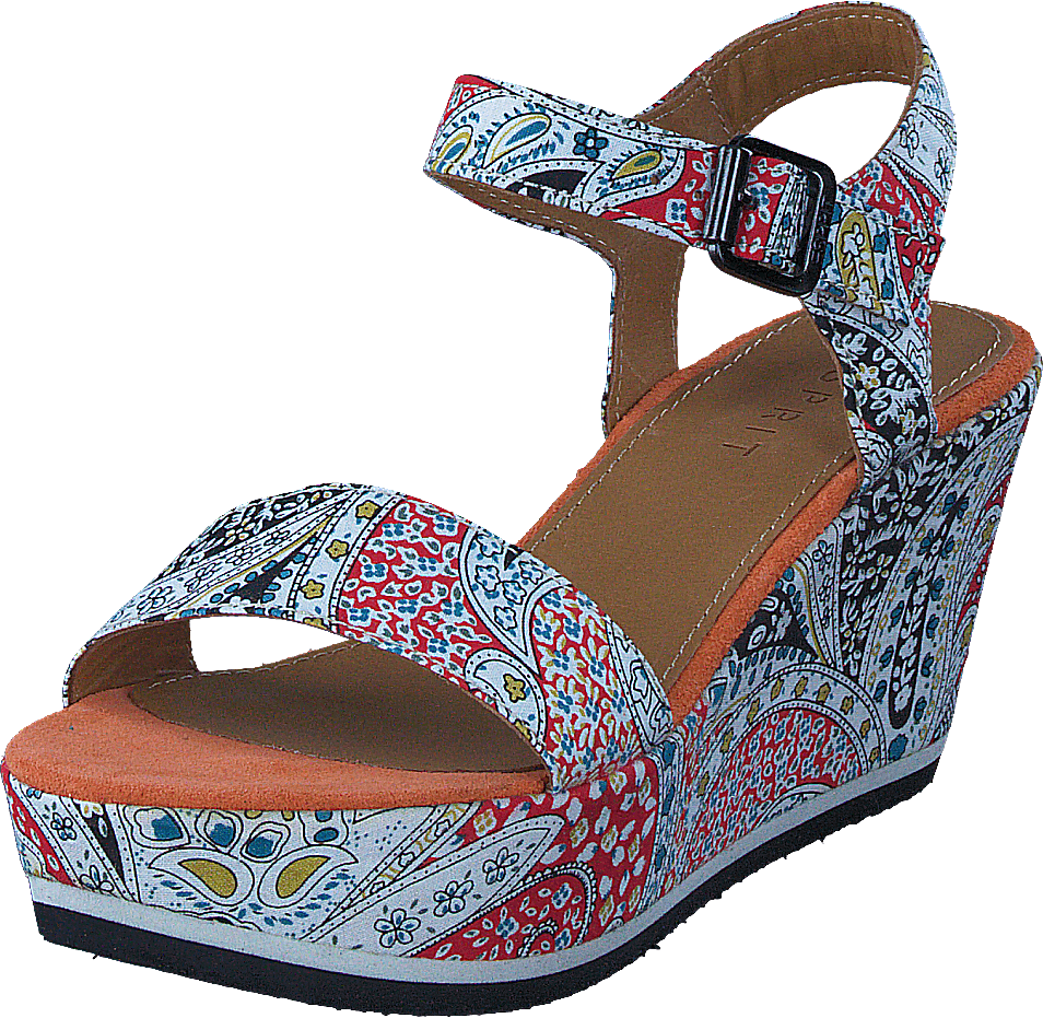 Flower Print Sandal