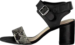 Bianco - Fame Leather Sandal