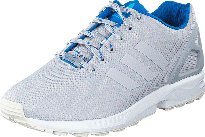 adidas Originals - Zx Flux Lgh Solid Grey/Shock Blue