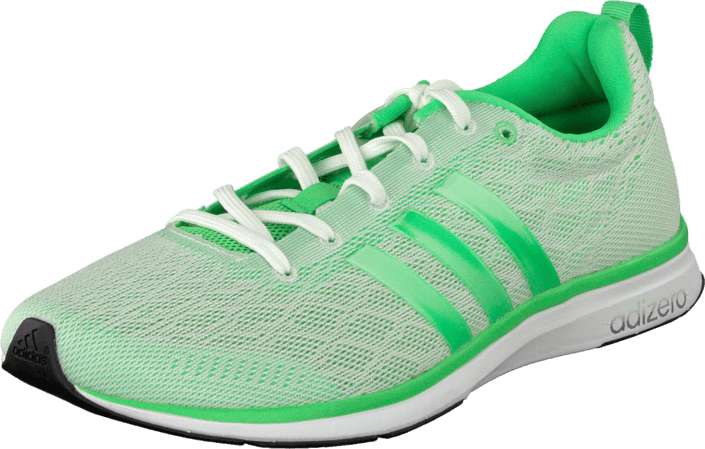Comprar adidas Sport Performance Adizero Feather 4 M Ftwr White/Green  Zapatos Online- skor online | FOOTWAY