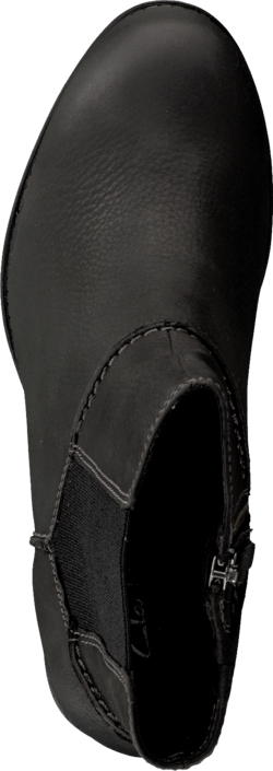 Clarks - Merrigan Dane Black Wlined Lea