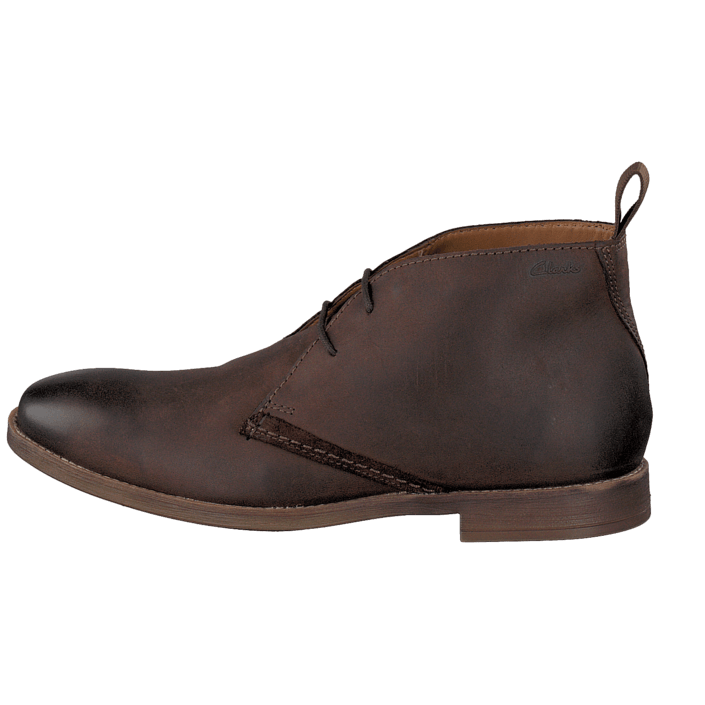 Clarks Brown Boots Online Leather Sko Kjøp Mid Novato Brune t6qv6wPd