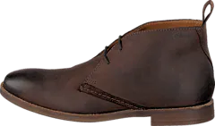 Clarks - Novato Mid Brown Leather