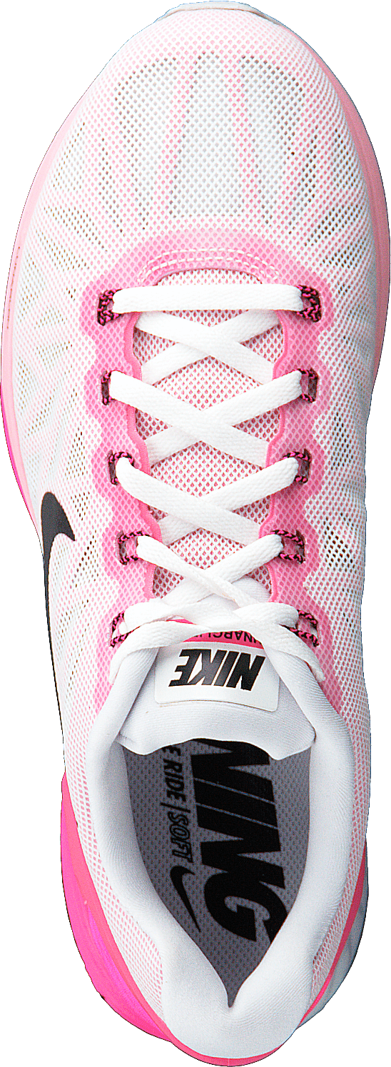 Wmns Nike Lunarglide 6 White/Black-Pink Pow-Spc Pink