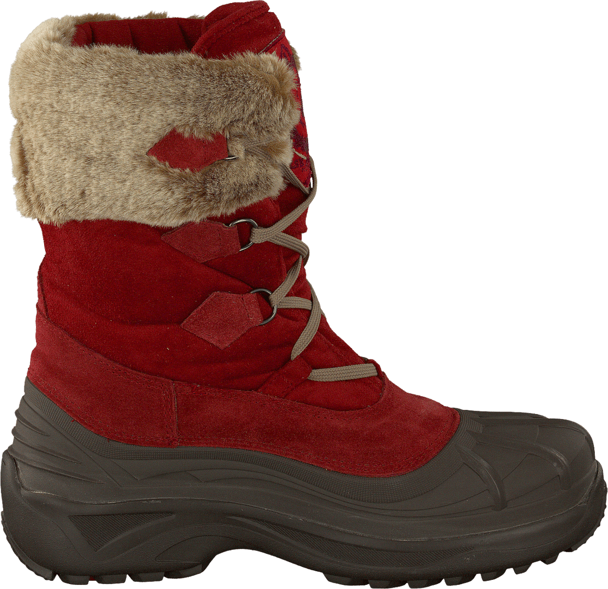 Textile Moon boot Jester Red