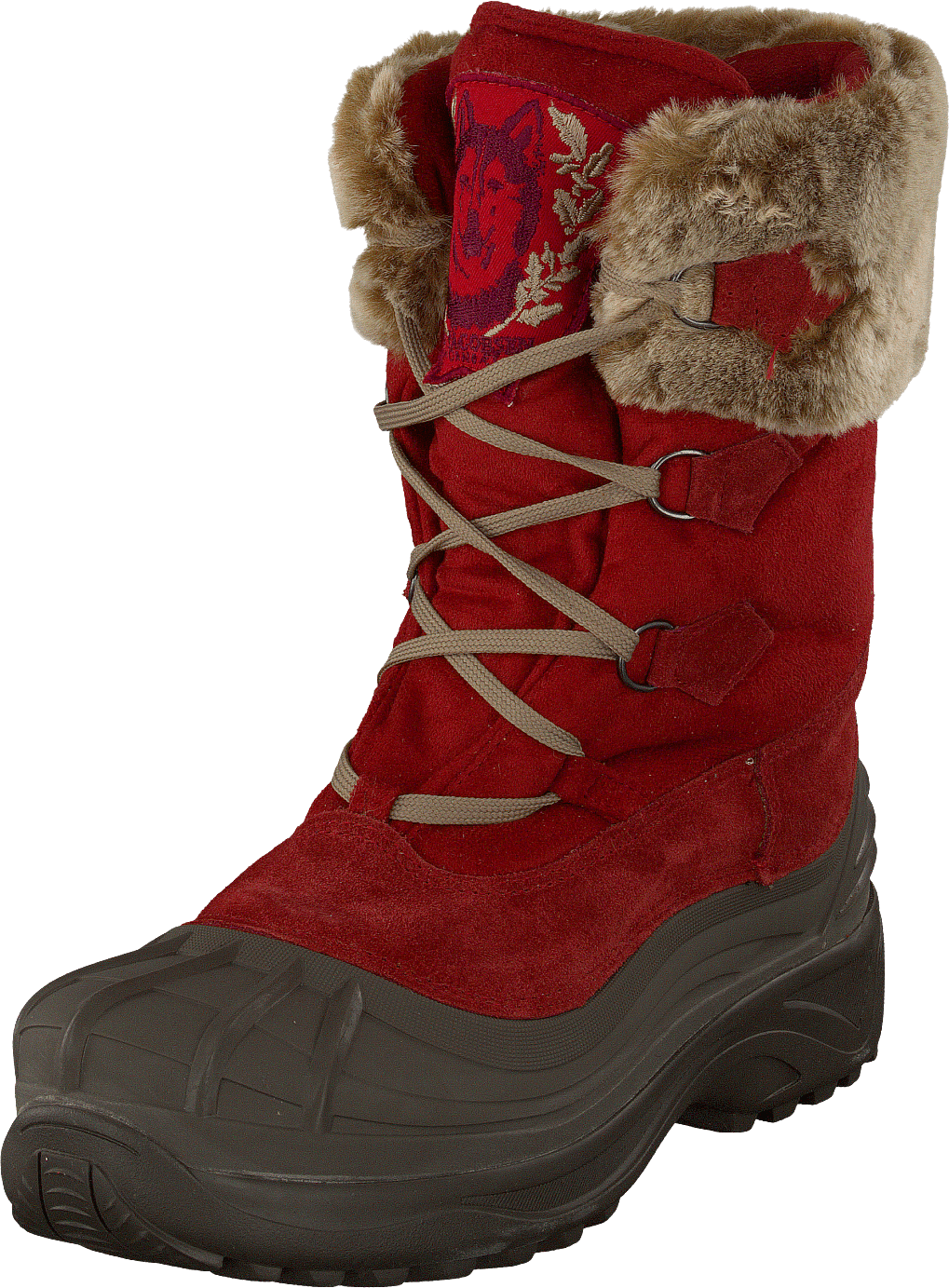 Textile Moon boot Jester Red