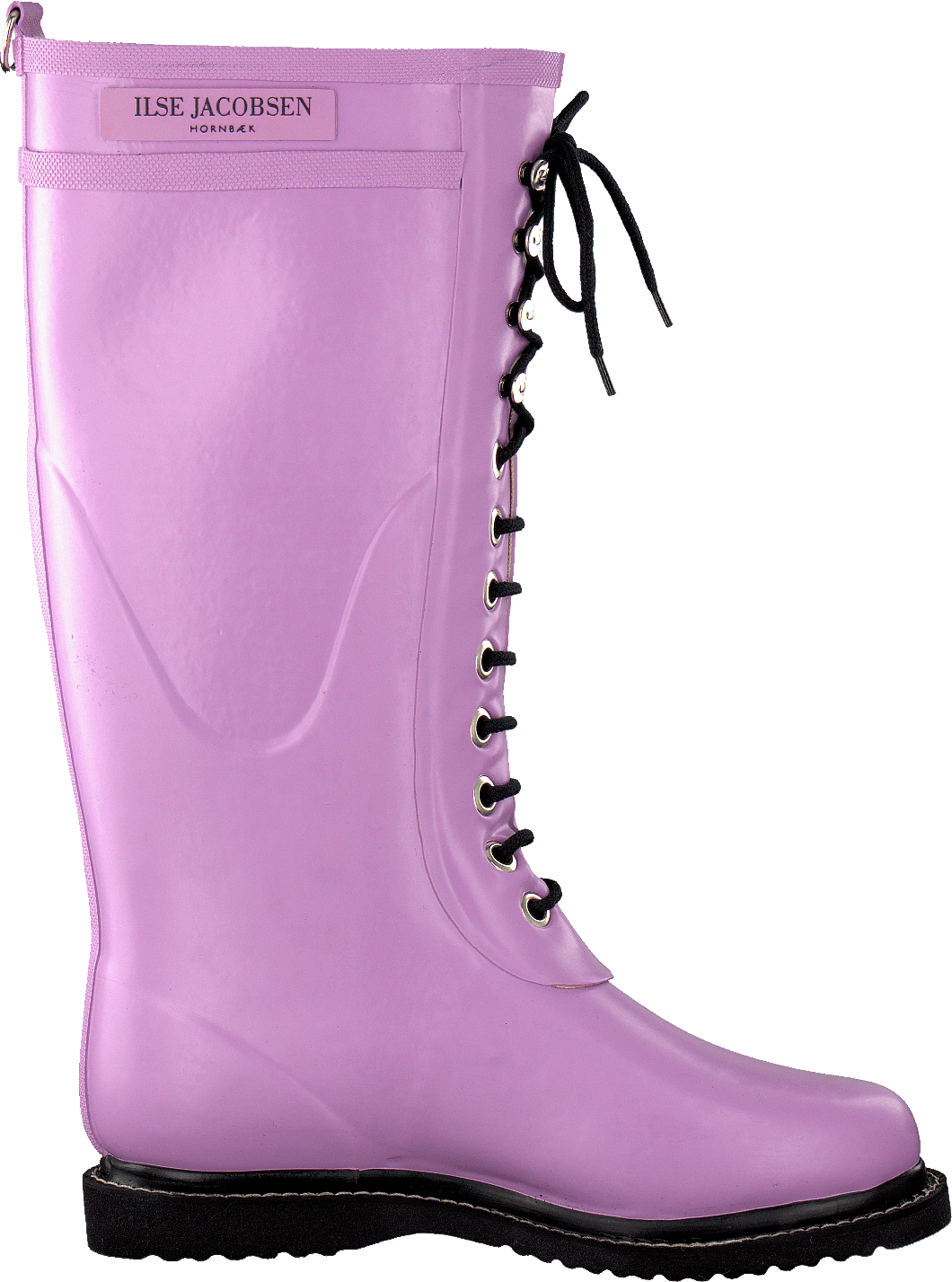 Long Rubber Boot Mulberry