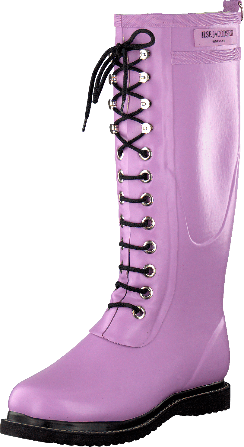 Long Rubber Boot Mulberry