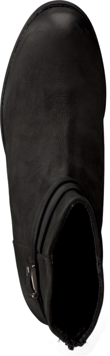 Bianco - Ankle Leather Boot Black
