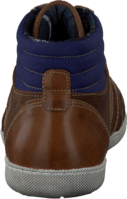 Sporty Lace Up Boot Mid Brown