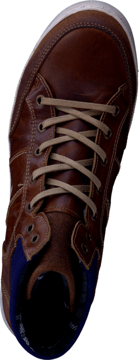 Bianco - Sporty Lace Up Boot Mid Brown