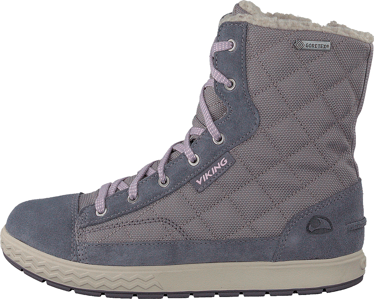 Zip Grey/Pink, Unisex, Shoes, Boots, Boots, Grey, EU 35