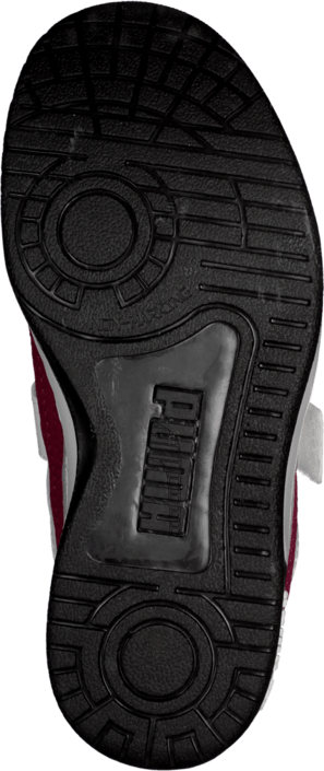 Puma - Puma Rebound V2 Lo Kids White/Cerise