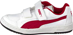Puma - Puma Rebound V2 Lo Kids White/Cerise