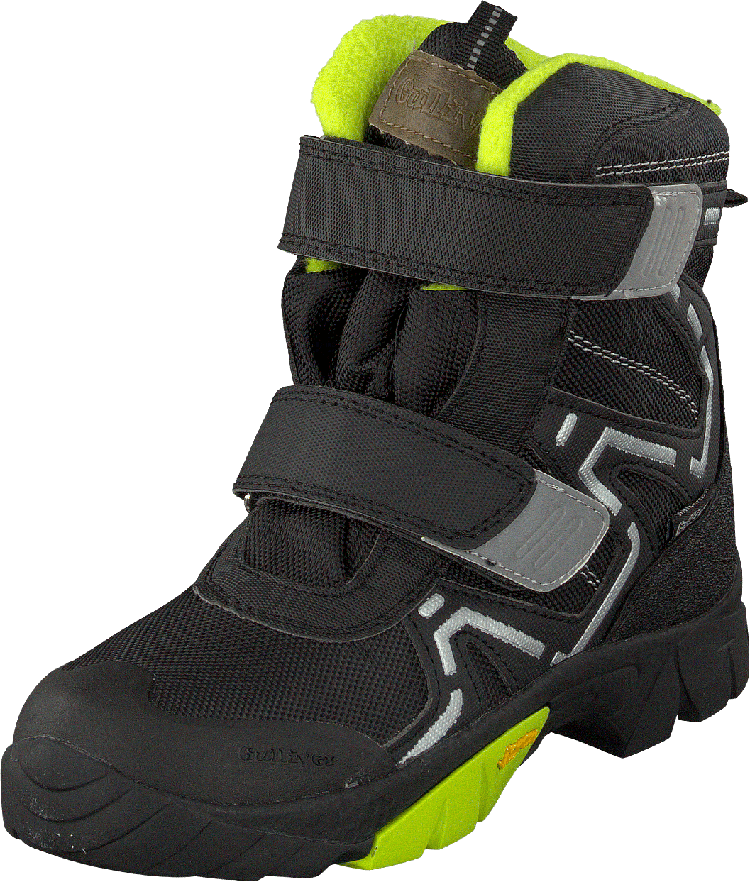 430-0993 Boots Waterproof Black/Lime
