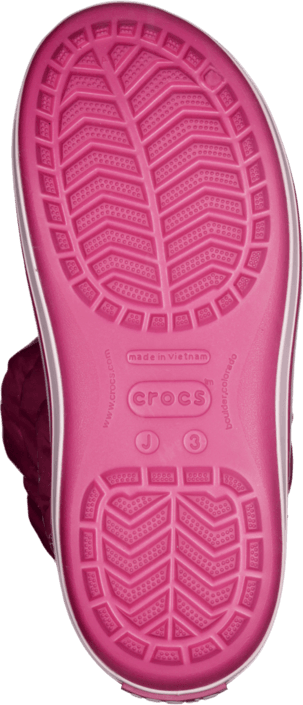 Crocs - Winter Puff Boot Kids Fuchsia-Bubblegum