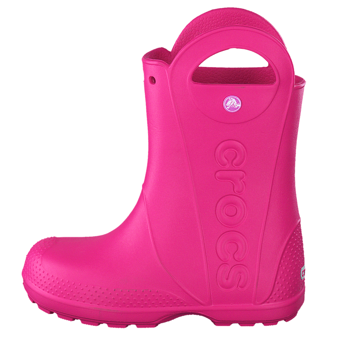 Köp Crocs Handle It Rain Boot Kids Candy Pink Skor Online Crocs Kid's Handle It Rain Boot Candy Pink • Se priser (14