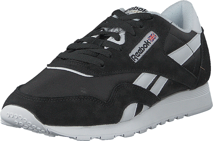 reebok cl nylon black