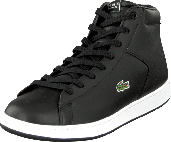 Lacoste - Carnaby Evo Mid Crt Blk/Gry Lth