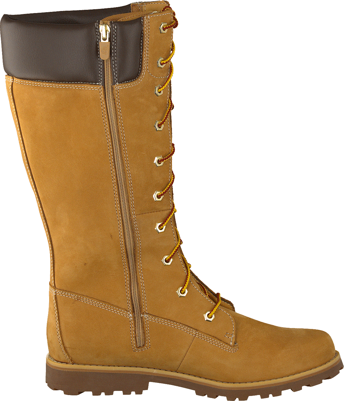 Girls Classic Tall Lace Up Wheat