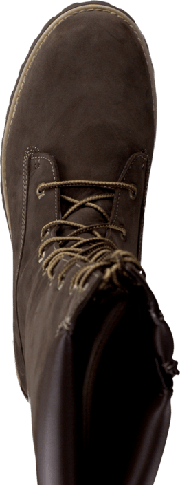 Timberland - Girls Classic Tall Lace Up Dark Brown