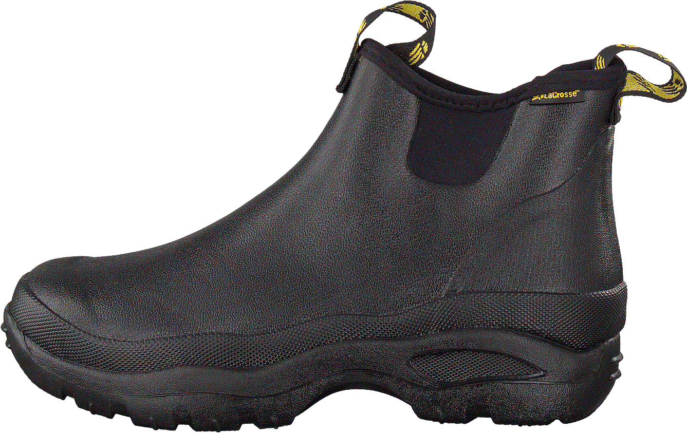 Hampton Men 6'' Black, Male, Kengät, Bootsit, kumisaappaat, Harmaa/Musta, EU 45