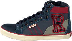 Replay - New Collage Wear Inverness Navy Red