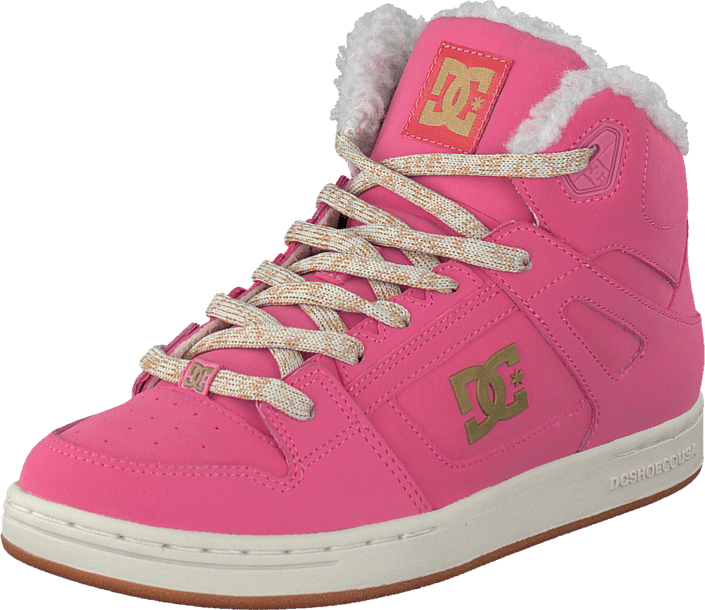 DC Shoes - Kids Rebound Wnt Shoe Rose Shadow