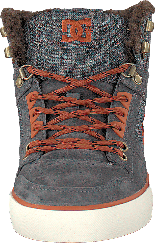 Spartan High Wc Wnt Shoe Grey/Dark Red