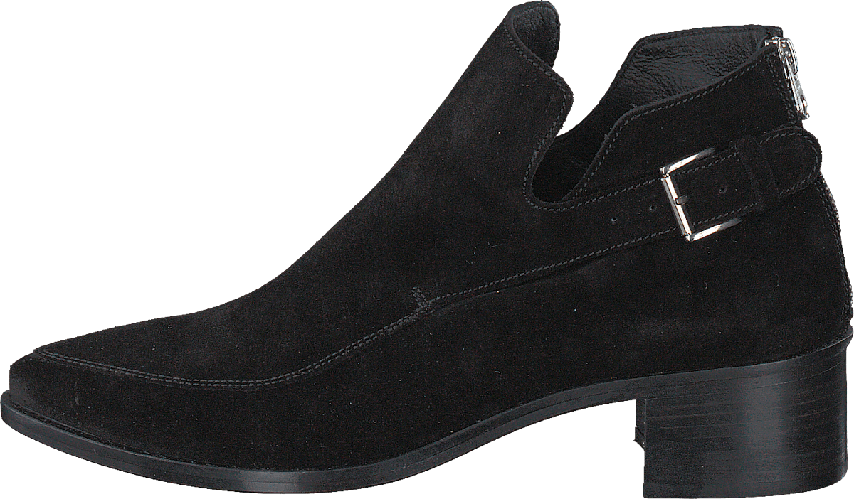 Free Boot Black Suede