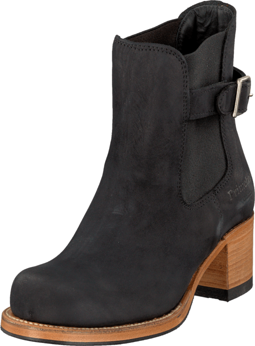 PrimeBoots - UE5 Heel-247 Nubuck Black