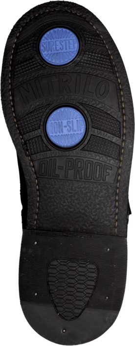 PrimeBoots - Engineer Mid-1 Old crazy black + nickel