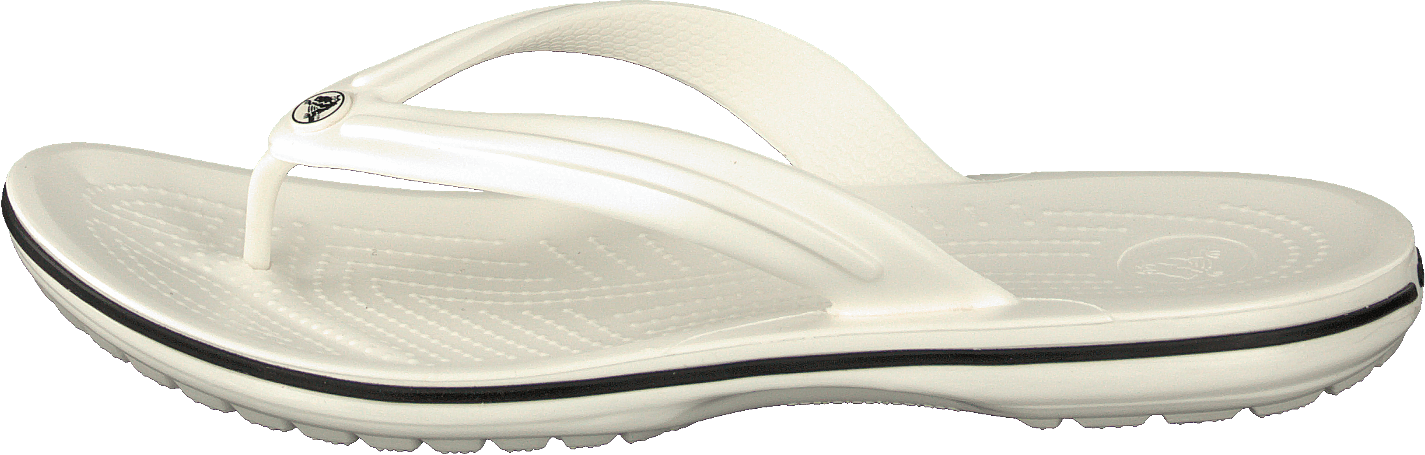 Crocband Flip White, Unisex, Scarpe, Sandali e Pantofole, Infradito, Bianca, EU 41/42