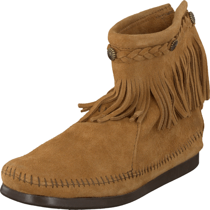 Minnetonka - Hi Top Back Zip Boot
