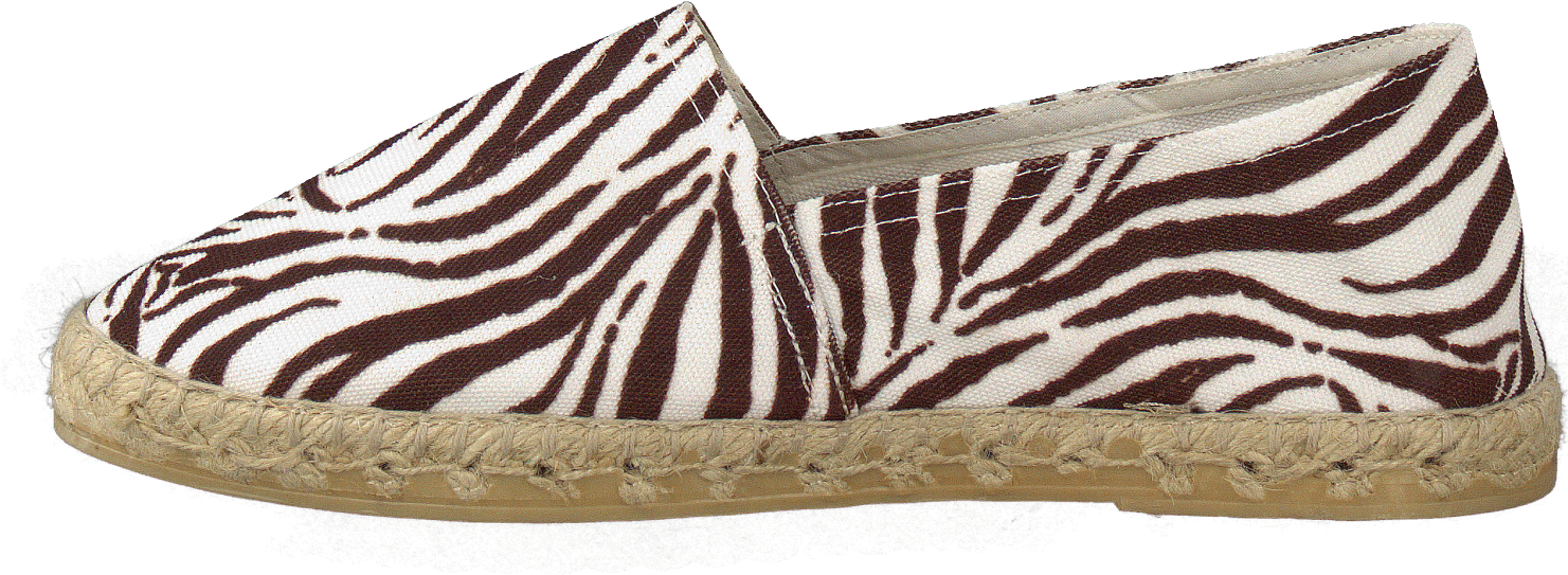 Espa Zebra 2, Female, Schoenen, Lage schoenen, slip-on, Bruin/Gedessineerd, EU 38