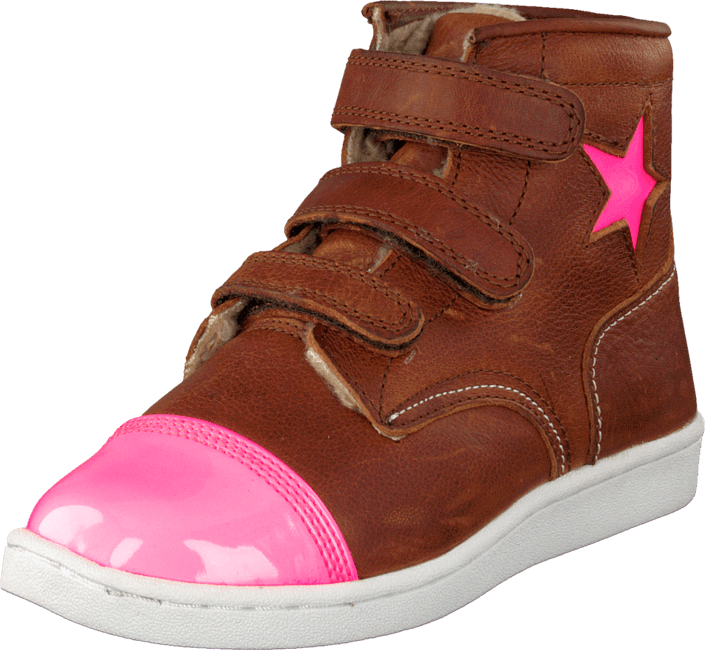Rugged Gear - Cup Star Fur Cognac/Pink