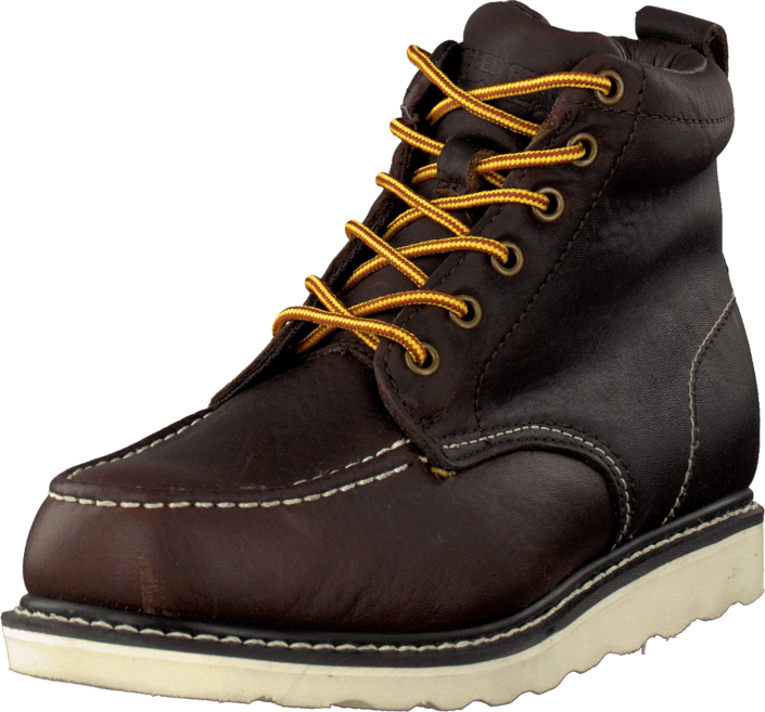 Buy Rugged Gear Worker Dark Brown Shoes 