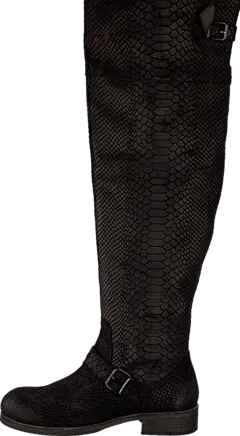 Billi Bi - Black Anaconda Suede 200 Black