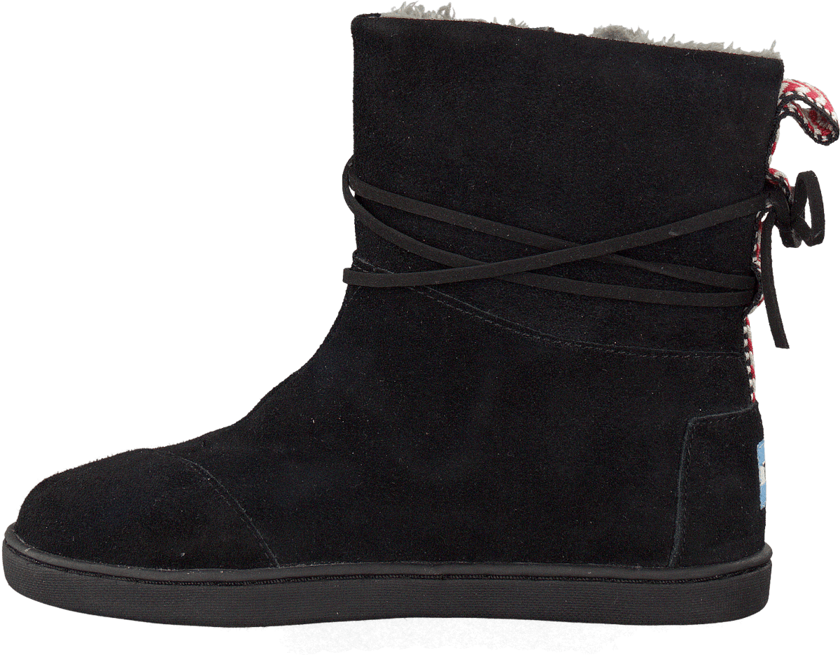 Suede Youth Nepal  Boots Black