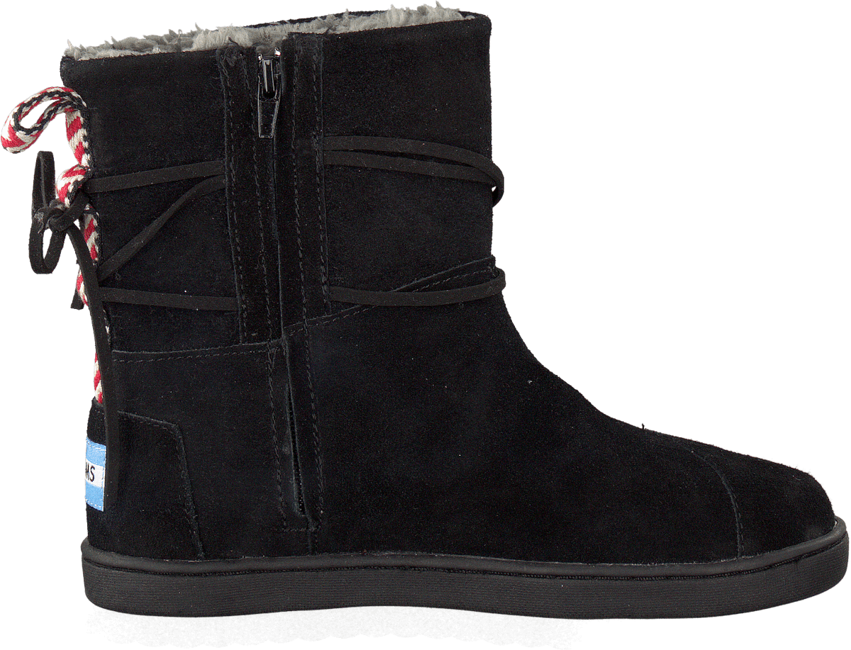 Suede Youth Nepal  Boots Black