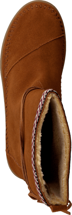 Toms - Suede Trim Womens Nepal Boot Chestnut