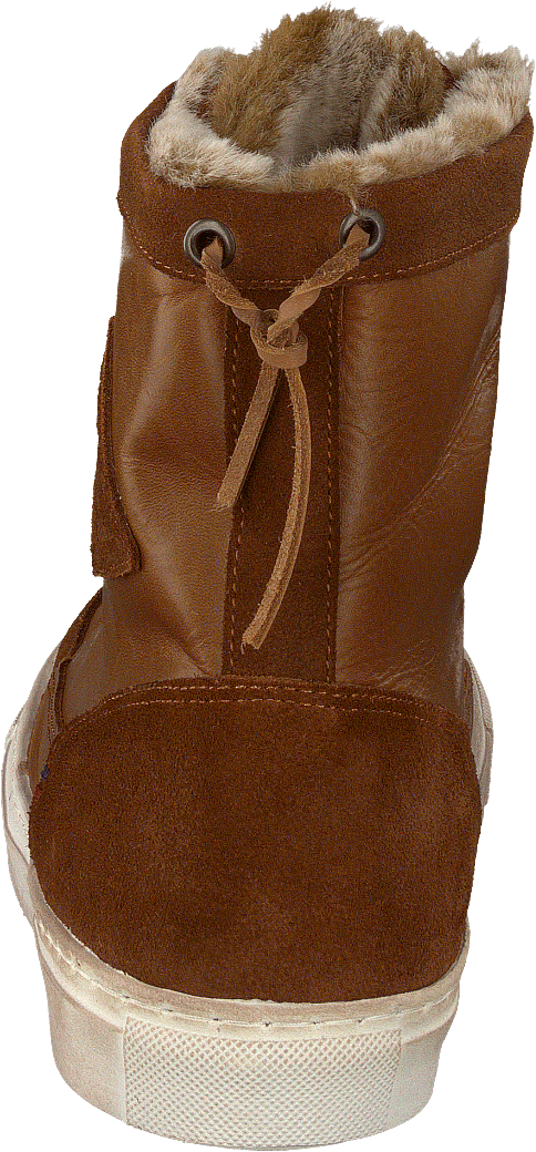 Ancelina Mid Plus Leather Ginger Bread